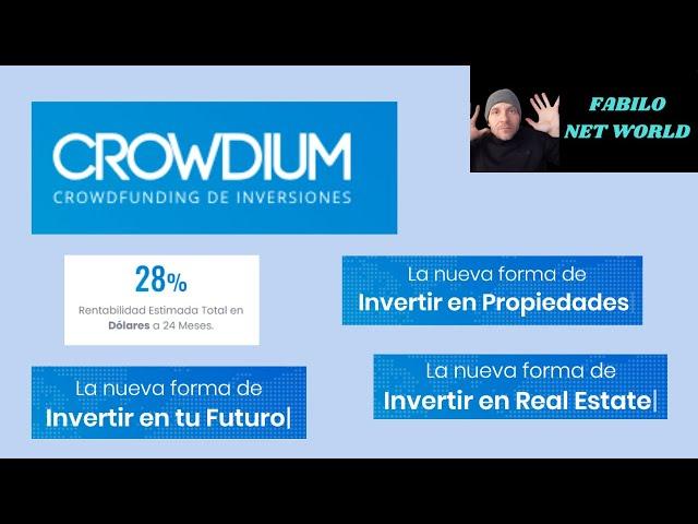 Crowdium Invierte En Pesos Con Renta En Dólares