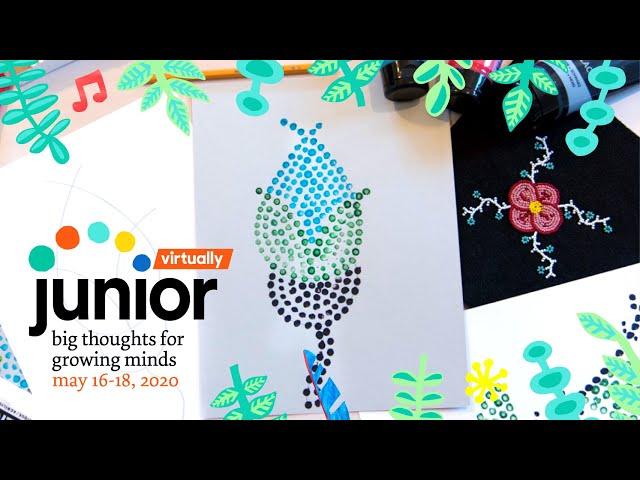 Virtually Junior - Métis Dot Art with Marissa Magneson