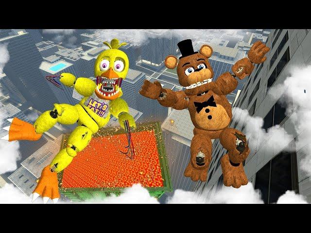 FNAF Ultimate Custom Night - Epic Moments (Garry's Mod Simulation) #446