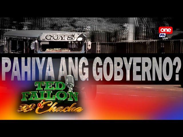 THINK ABOUT IT by Ted Failon - Pahiya ang gobyerno? | #TedFailonandDJChacha