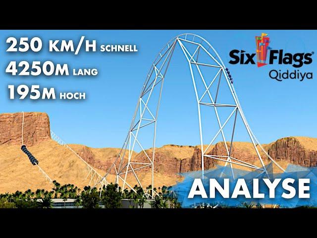 Diese Achterbahn bricht ALLE WELTREKORDE! | Falcon's Flight - Six Flags Qiddiya | Analyse