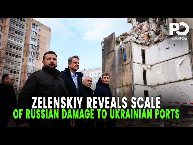 Zelenskyy Unveils Devastating Impact: Shocking Truth About Russian Destruction of Ukrainian Ports