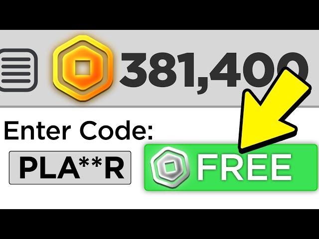 Enter This Code For FREE ROBUX in Roblox.. (2024)