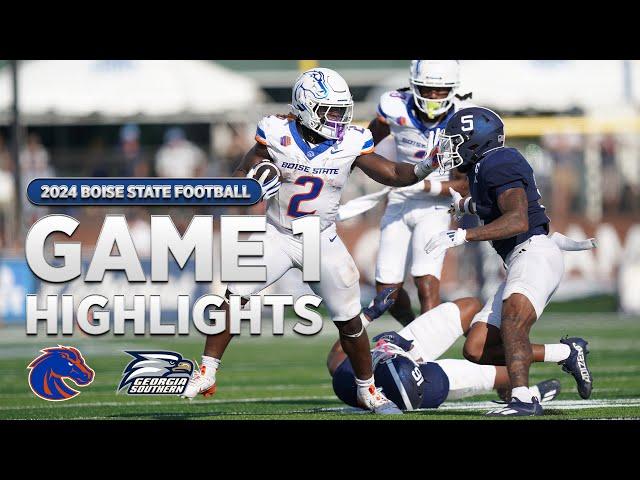 Boise State vs. Georgia Southern | 2024 Game 1 Highlights