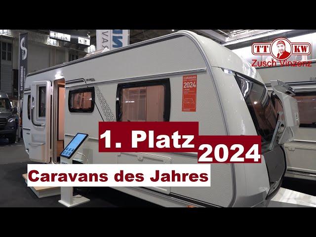 Platz 1 bei Caravans 2024! Caravan mit riesigem Bad! Fendt Wohnwagen Bianco 515 SGD Roomtour Camper