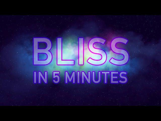 5 Minute Meditation: Finding Bliss | Calm, Presence, Peace, Love, and Harmony