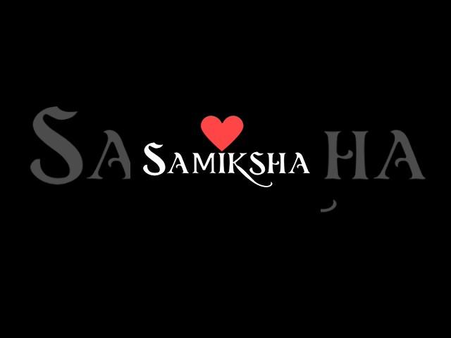 Samiksha️||Comment Your Name#samiksha #s #nameworld #nameart #namestatus #namezone #youtube #viral