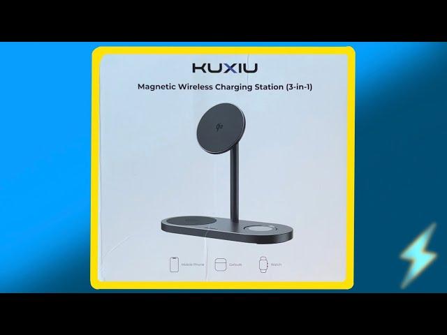 Quick Look: KUXIU X23 Pro 3-In-1 Magnetic Wireless Charger & Stand