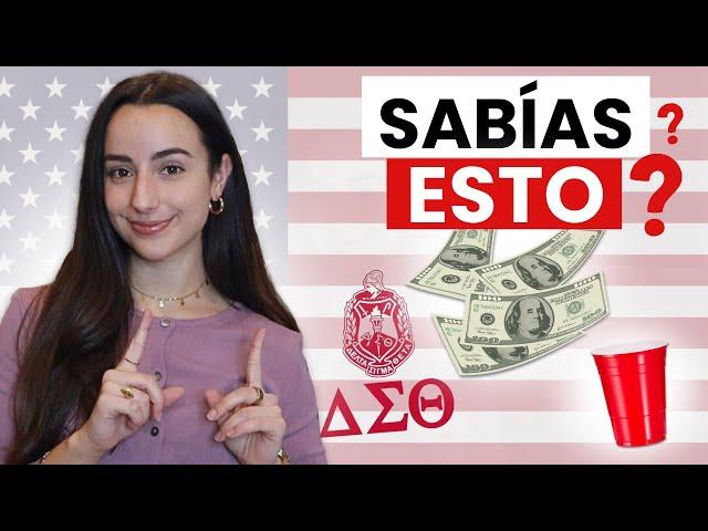  10 CURIOSIDADES de la VIDA UNIVERSITARIA en ESTADOS UNIDOS | Eva Bleider