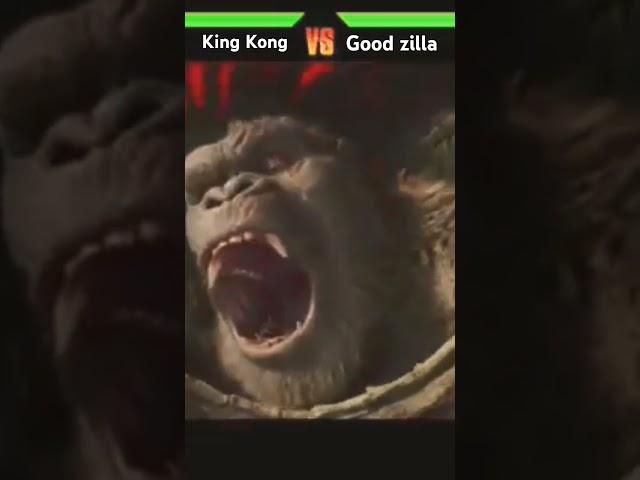 King kong v& good zilla #viralvideo