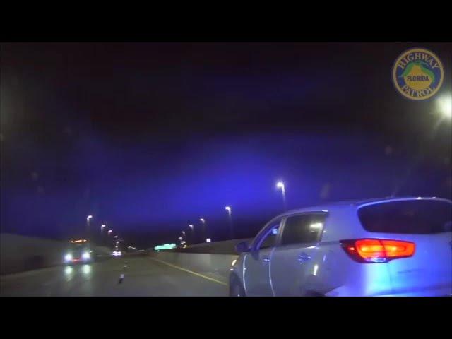 WATCH: Video shows trooper stop wrong-way driver on I-275