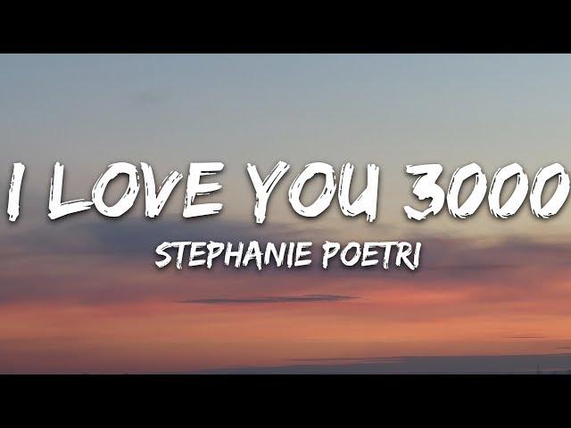 Stephanie Poetri - I Love You 3000 (Lyrics)