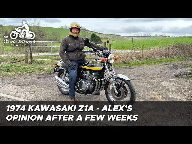 1974 Kawasaki Z1A - quick review after a few weeks