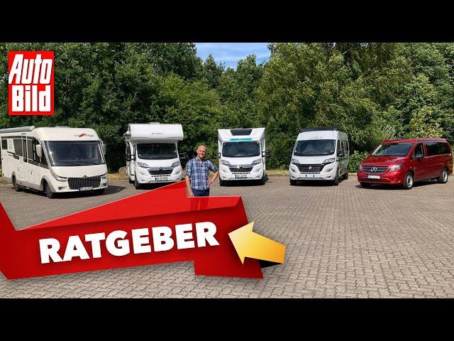 Wohnmobile (2022) | Welches Camper ist das richtige für mich? | Ratgeber mit Alexander Failing