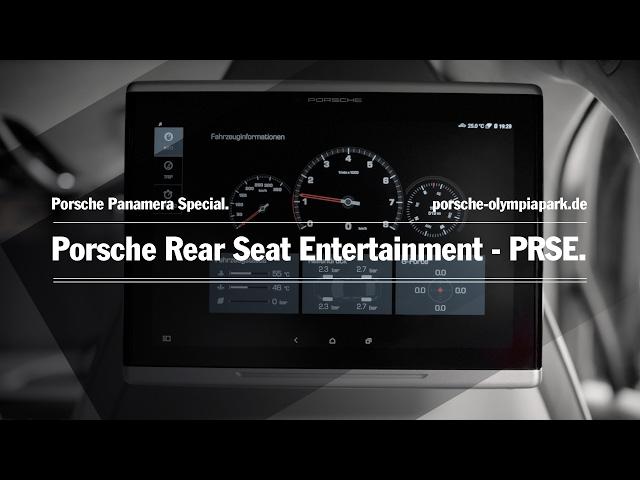 Vorstellung: Porsche Rear Seat Entertainment – PRSE