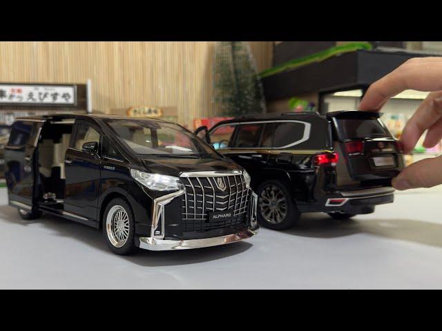 Diecast Model Cars of the Toyota Luxury Class Series