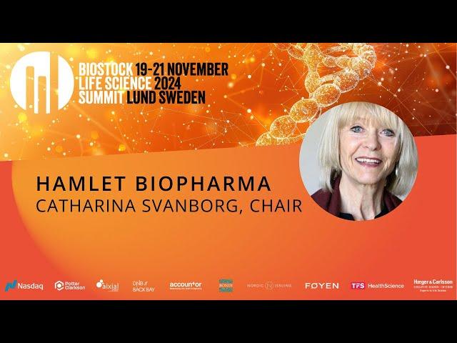 Hamlet BioPharma | BioStock Life Science Summit 2024