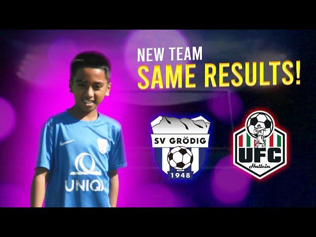 SV Grödig U10 vs UFC Hallein U10  | First Match for Joshua's New Team at MGG Arena!