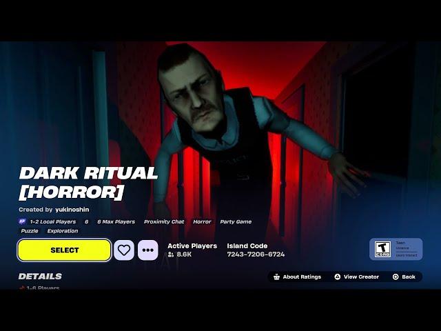 COMPLETE DARK RITUAL HORROR Tutorial in Fortnite! (EASY STEPS)