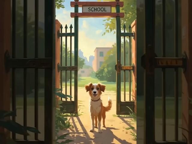 Ai Dog video  | ai dog school video |ai dog video short | school cartoon video #dog #school #ai