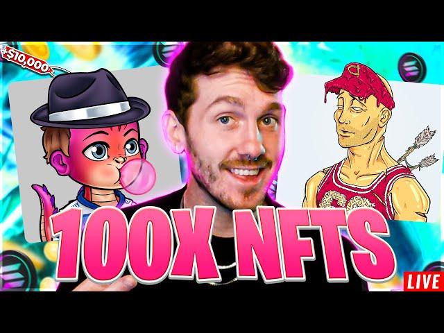 LIVE TRADING SOLANA NFTs! TOP SOLANA NFTs TO BUY NOW! 100X NFTs TRADING! $SOL GIVEAWAY! | Jerzy NFT