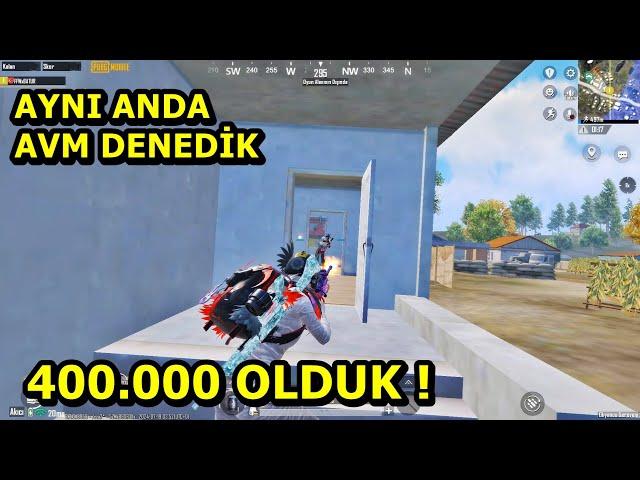 FİŞEK ATILDIYSA BATUR HER YERDEN ÇIKABİLİR ! 400.000 OLDUK  SOLO VS SQUAD PUBG MOBİLE