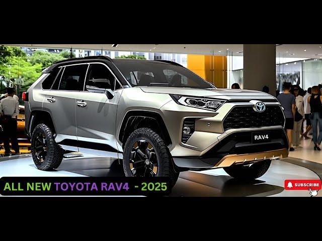 2025 All-New Toyota RAV4: Check Out the Stunning Design! Whacting Now!