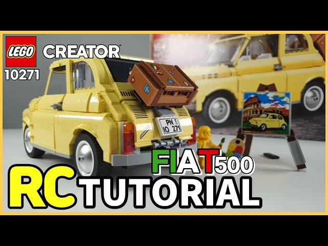 [RC Tutorial] Lego 10271 Fiat 500 레고 피아트 개조 튜토리얼