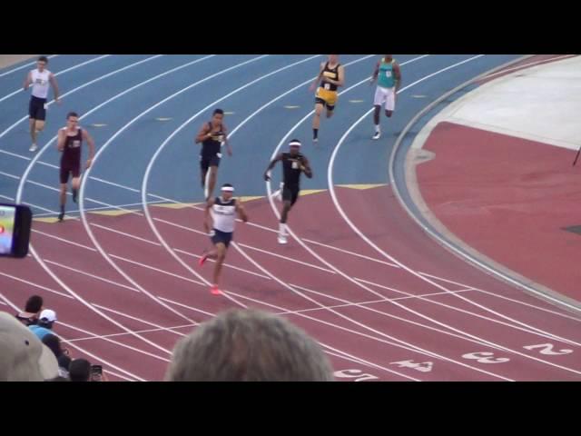 2016 CIF State Finals - Michael Norman - 400 Meter Dash - 45.77