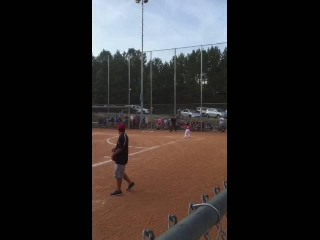 Camden Davis first career hit travel ball