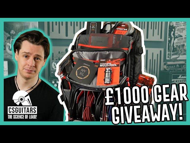 Ultimate Gig Kit & GIVEAWAY! [CLOSED] | D'Addario Backline Gear Transport Pack