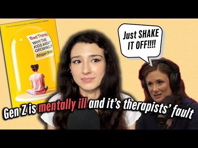 This author thinks she debunked the entire field of therapy