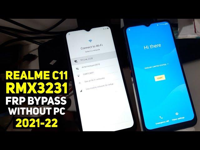 Realme C11 (RMX3231) FRP Unlock 2023 - Easy and Fast Method!