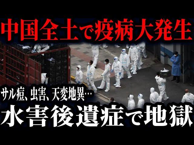 中国全土で疫病が大発生www水害の後遺症で地獄絵図www【ゆっくり解説】