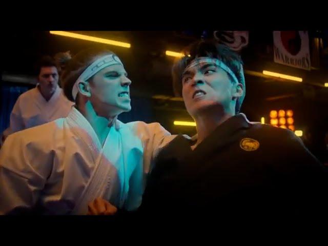 Cobra Kai S6 E9 Robby vs Kwon