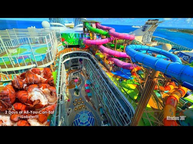 World’s Largest Floating City Tour! GIGANTIC Cruise Ship in the World | ICON OF THE SEAS