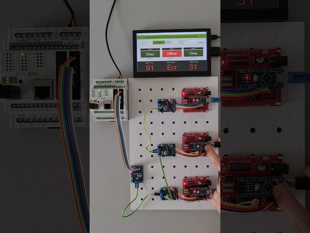 CAN BUS Communication Using MCP2515 Module.