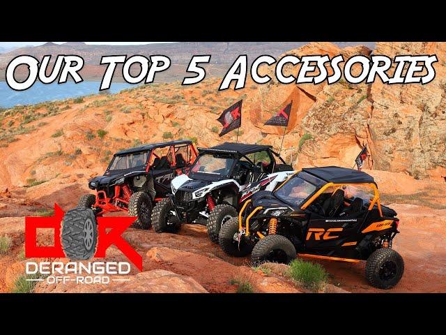 Our Top 5 Accessories for Your SxS