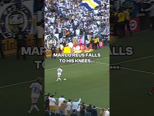 Marco Reus FALLS TO HIS KNEES with emotion  #shorts #football #soccer