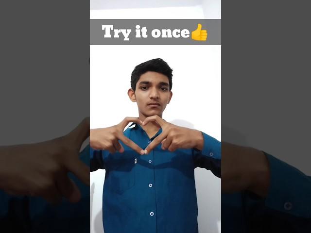 Try it once | new heart tutorial #shorts #magic #magictricks #viral #trending