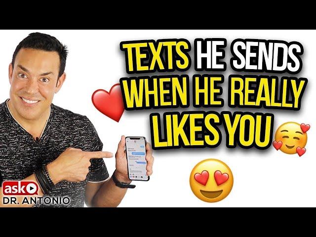 This is How a Guy Texts When He REALLY Likes You!  Dating Advice