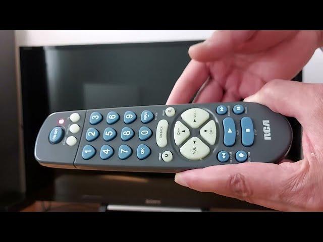 How to set up a universal TV remote without codes, easy remote