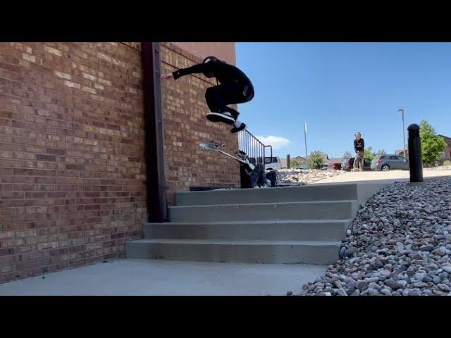 4 Stair Kickflip