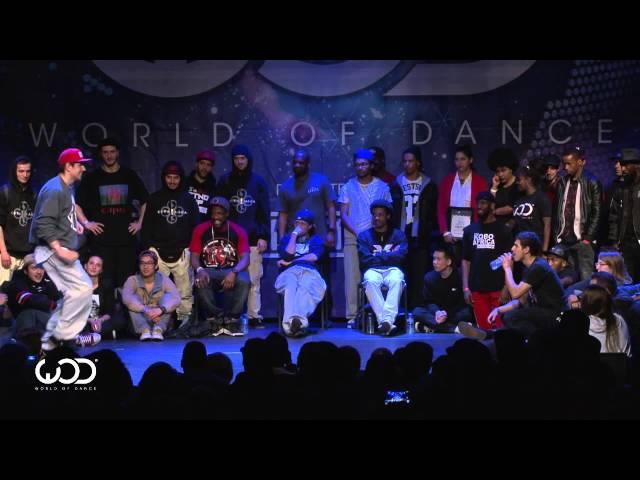 Sam Mannequin vs Bilal Popping Battle Final World of Dance Europe 2014 Belgium