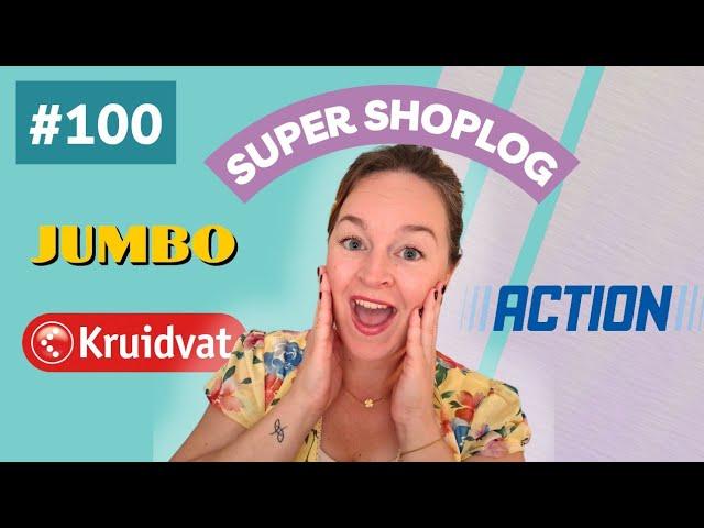 ASMR | 100e video! | Supershoplog | Jumbo, Kruidvat, Action