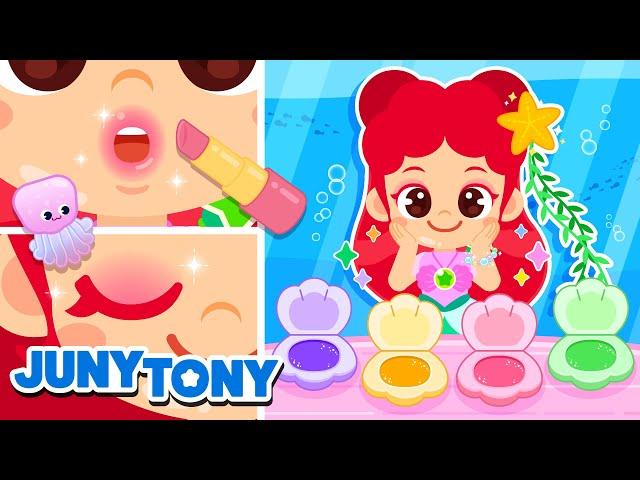  Princess Beauty Makeup Song +More Kids Songs | Princess Songs | Cartoon | JunyTony