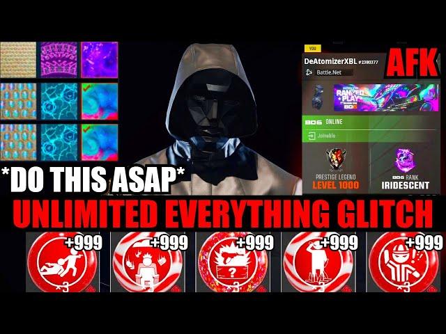 *NEW* AFK UNLIMITED EVERYTHING GLITCH BO6! CAMOS/XP/GOBBLEGUMS! BO6 GLITCHES! BO6 ZOMBIES GLITCH!