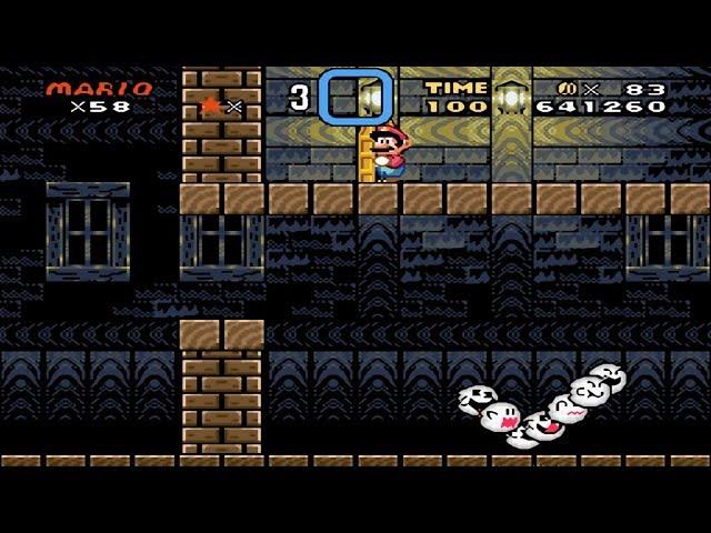 How to beat Choco-Ghost House in Super Mario World