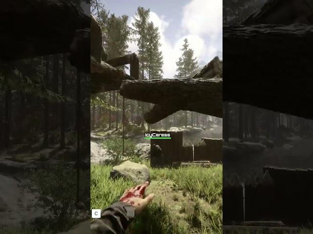 INFINITE LOG GLITCH in Sons of the Forest #shorts #sonsoftheforest #igp