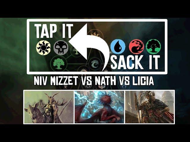 Tap It, Sack It #5 - Niv Mizzet Parun VS Nath of the Gilt-Leaf VS Licia Sanguine Tribune